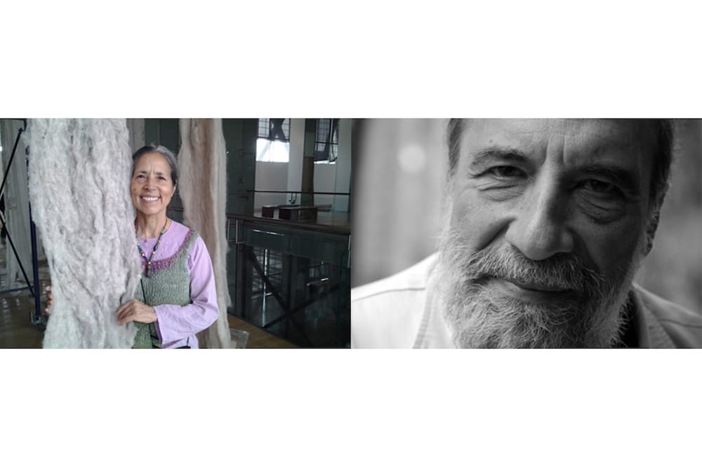 Celina Vicuña and Raúl Zurita