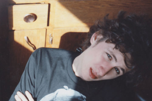 A young Julien Poirier
