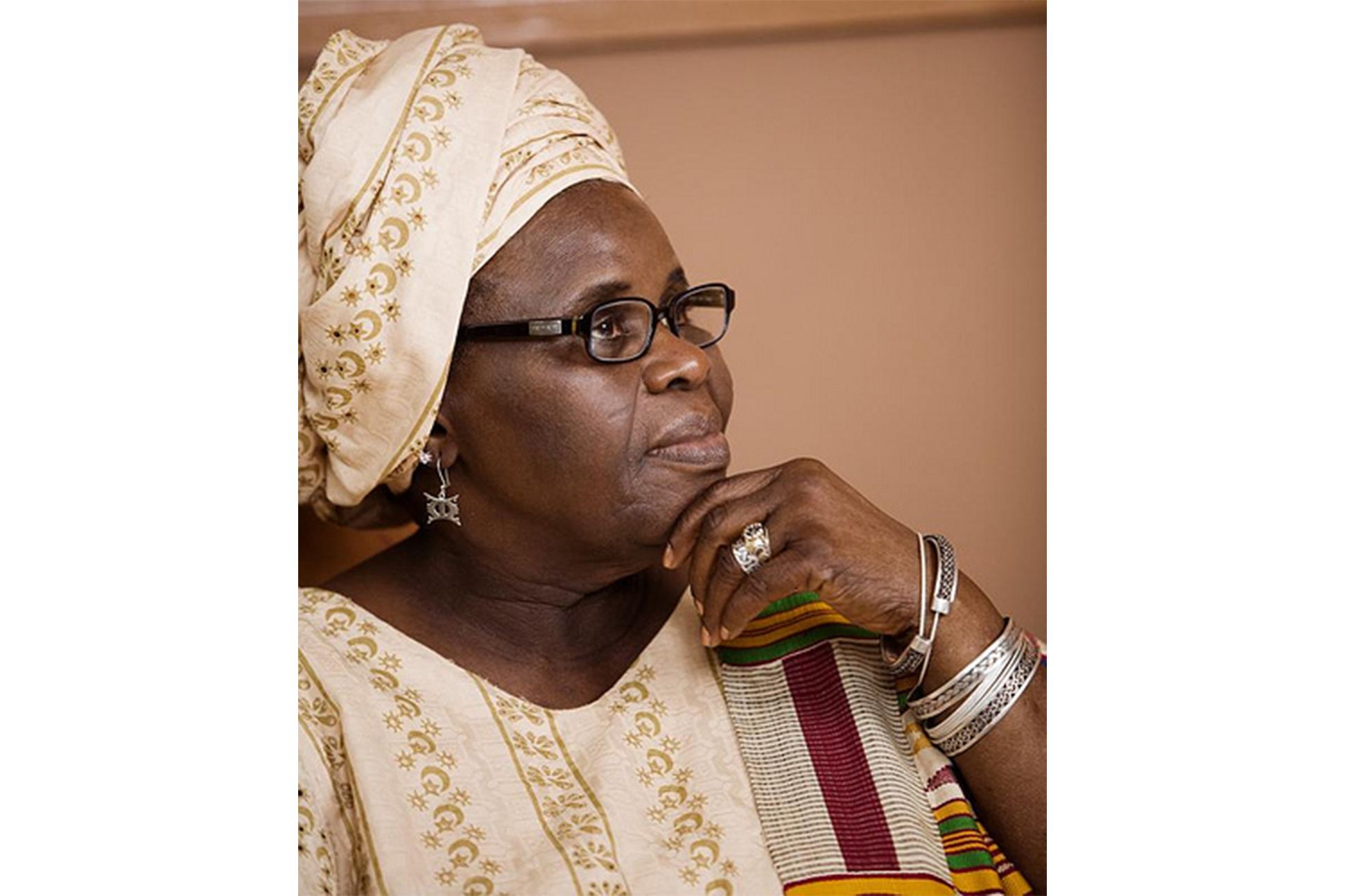 Headshot of Ama Ata Aidoo